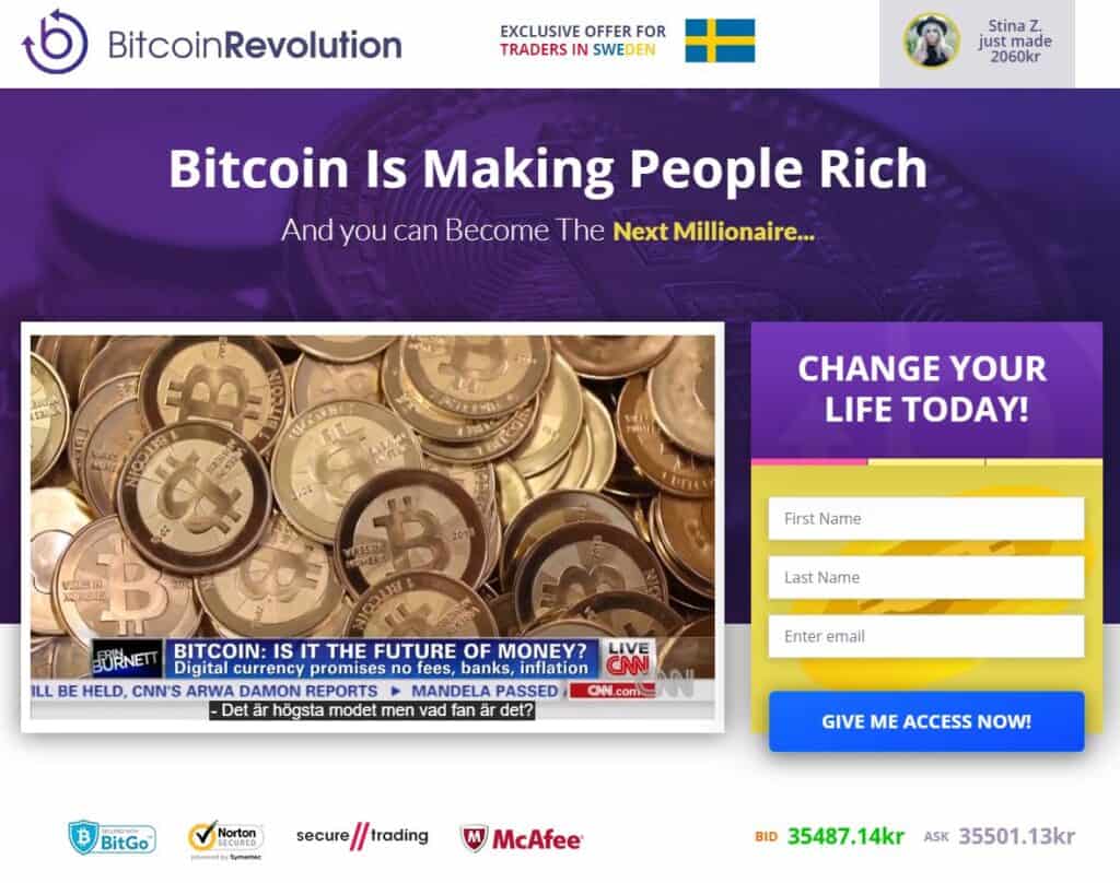 bitcoin revolution itrader