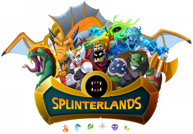 Logo Splinterlands Characters Beta 2400 768x532