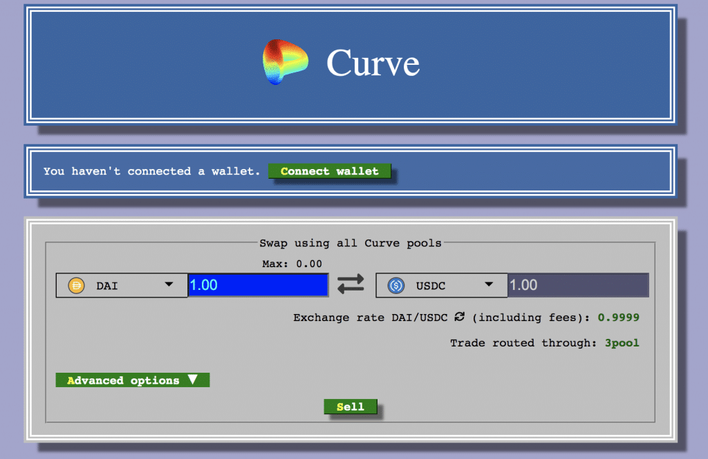 Curve Exchange