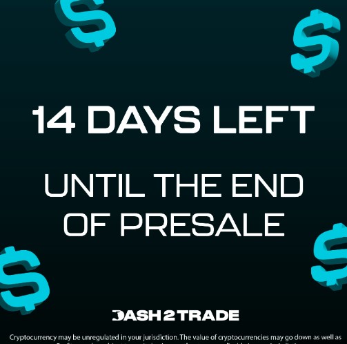 Dash 2 Trade förköpsfasen avslutas om 2 veckor!