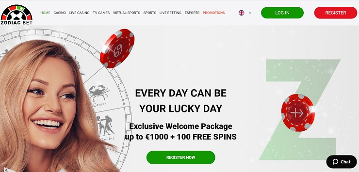 Zodiacbet Casino med free spins